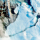 Iceberg A-74 as it appeared on March 3, 2021.